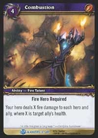 Combustion - Blood of Gladiators - WoW card