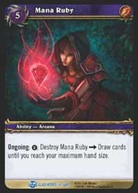 Mana Ruby - Blood of Gladiators - WoW card
