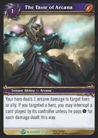 The Taste of Arcana - Blood of Gladiators - WoW card