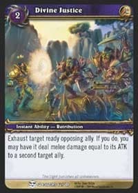 Divine Justice - Blood of Gladiators - WoW card