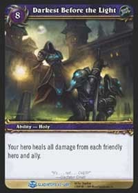 Darkest Before the Light - Blood of Gladiators - WoW card