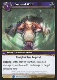 Focused Will - Blood of Gladiators - WoW card