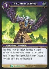 The Omens of Terror - Blood of Gladiators - WoW card