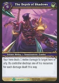 The Depths of Shadows - Blood of Gladiators - WoW card