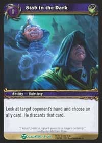 Stab in the Dark - Blood of Gladiators - WoW card