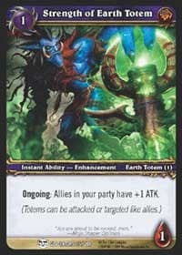 Strength of Earth Totem - Blood of Gladiators - WoW card