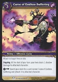 Curse of Endless Suffering - Blood of Gladiators - WoW card