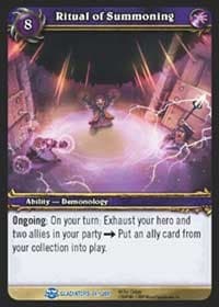 Ritual of Summoning - Blood of Gladiators - WoW card