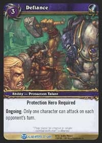 Defiance - Blood of Gladiators - WoW card