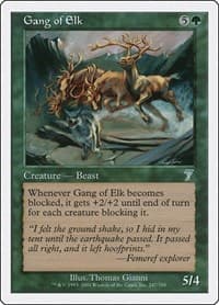 Gang of Elk - 7th Edition - Magic: The Gathering card