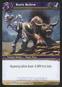 Burly Bellow - Blood of Gladiators - WoW card
