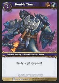 Double Time - Blood of Gladiators - WoW card