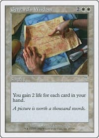 Gerrard's Wisdom - 7th Edition - Magic: The Gathering card