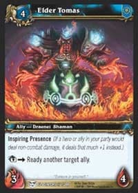 Elder Tomas - Blood of Gladiators - WoW card