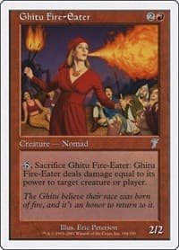 Ghitu Fire-Eater - 7th Edition - Magic: The Gathering card