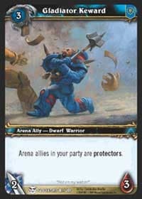 Gladiator Keward - Blood of Gladiators - WoW card