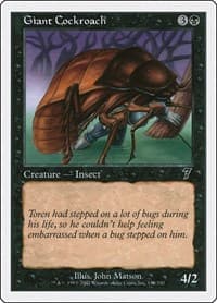 Giant Cockroach - 7th Edition - Magic: The Gathering card