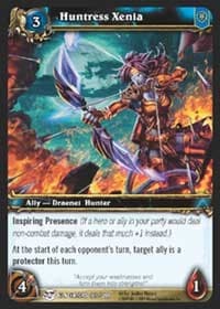 Huntress Xenia - Blood of Gladiators - WoW card