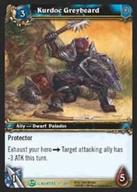 Kurdoc Greybeard - Blood of Gladiators - WoW card