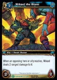 Mikael the Blunt - Blood of Gladiators - WoW card