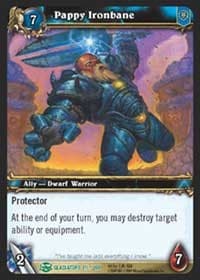 Pappy Ironbane - Blood of Gladiators - WoW card