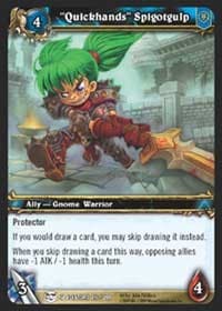 "Quickhands" Spigotgulp - Blood of Gladiators - WoW card