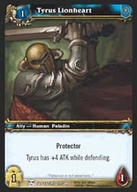 Tyrus Lionheart - Blood of Gladiators - WoW card