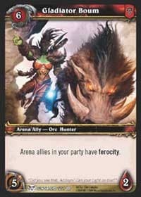 Gladiator Boum - Blood of Gladiators - WoW card