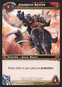 Gladiator Kaniya - Blood of Gladiators - WoW card