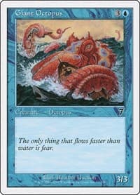 Giant Octopus - 7th Edition - Magic: The Gathering card