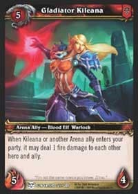 Gladiator Kileana - Blood of Gladiators - WoW card