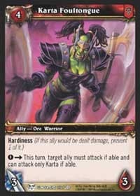 Karta Foultongue - Blood of Gladiators - WoW card
