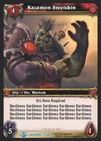 Kazamon Steelskin - Blood of Gladiators - WoW card
