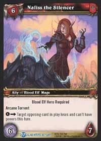 Naliss the Silencer - Blood of Gladiators - WoW card
