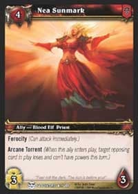 Nea Sunmark - Blood of Gladiators - WoW card