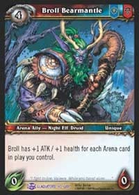 Broll Bearmantle - Blood of Gladiators - WoW card