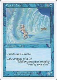 Glacial Wall - 7th Edition - Magic: The Gathering card