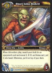 Short John Mithril - Blood of Gladiators - WoW card
