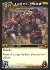 Skarr the Unbreakable - Blood of Gladiators - WoW card