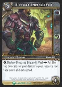 Bloodsea Brigand's Vest - Blood of Gladiators - WoW card
