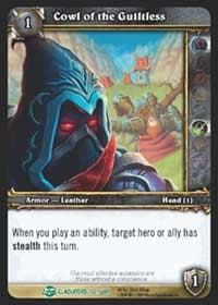 Cowl of the Guiltless - Blood of Gladiators - WoW card