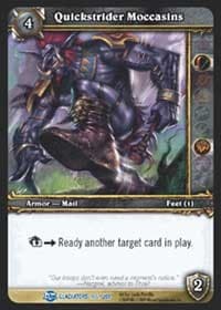 Quickstrider Moccasins - Blood of Gladiators - WoW card