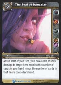The Seal of Danzalar - Blood of Gladiators - WoW card