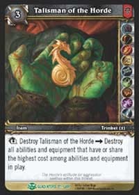 Talisman of the Horde - Blood of Gladiators - WoW card