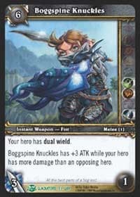Boggspine Knuckles - Blood of Gladiators - WoW card