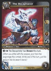 The Decapitator - Blood of Gladiators - WoW card
