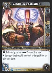Gladiator's Salvation - Blood of Gladiators - WoW card