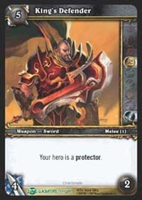 King's Defender - Blood of Gladiators - WoW card