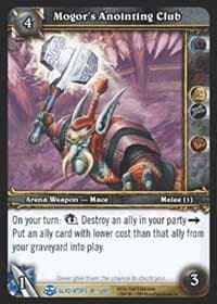 Mogor's Anointing Club - Blood of Gladiators - WoW card