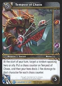 Tempest of Chaos - Blood of Gladiators - WoW card
